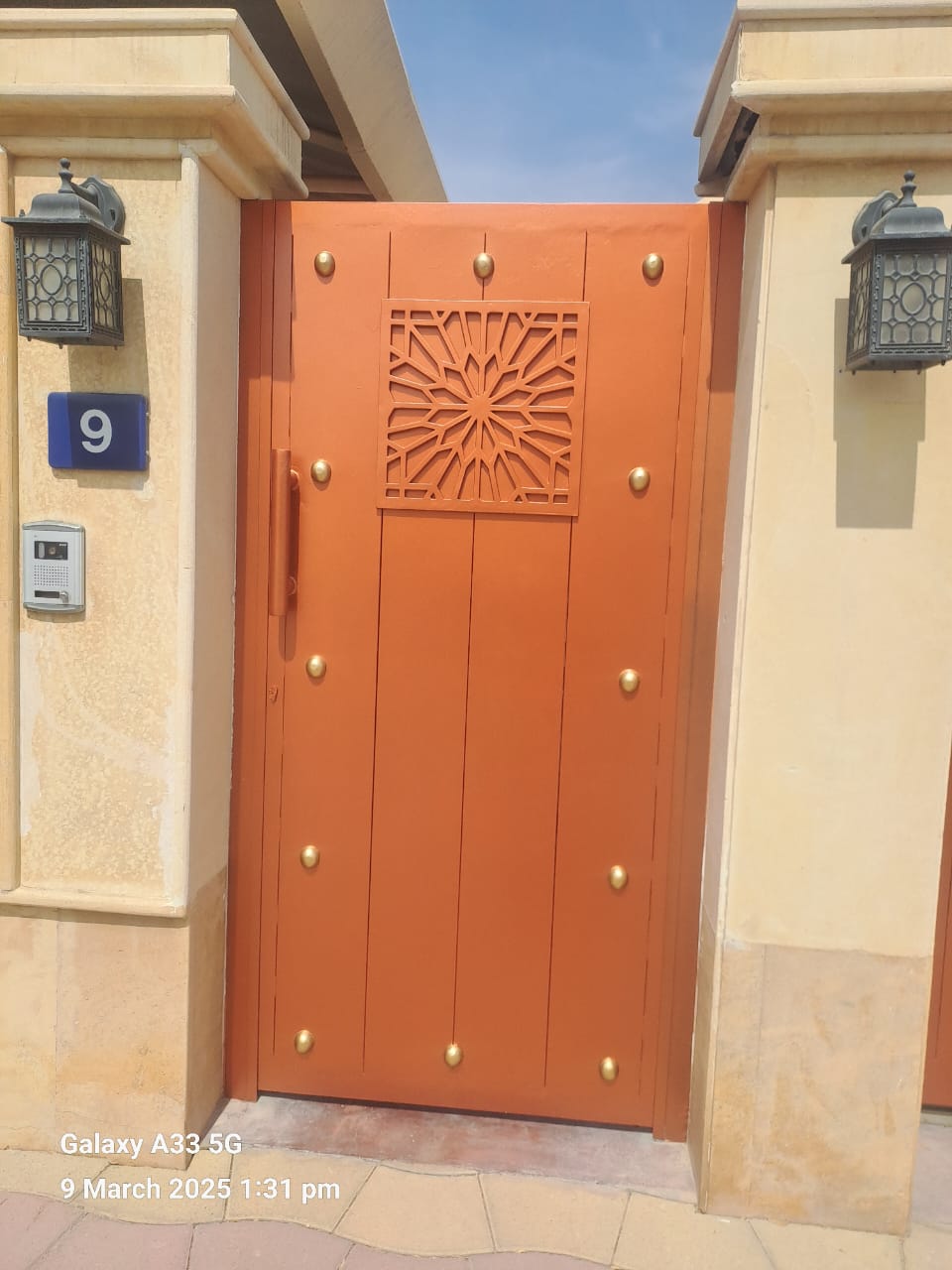 Quick Home FixIt- Metal Door Paint